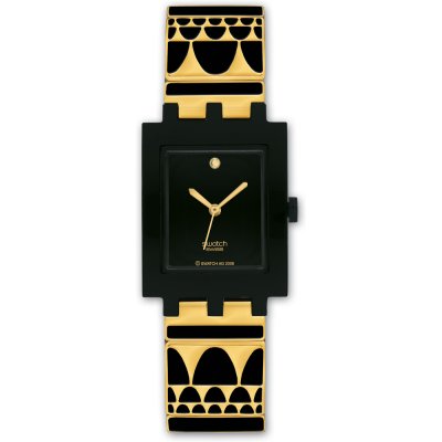 Swatch Square SUBB123G Gold-Lux Watch