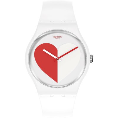 Swatch Specials SO29Z113 Half <3 Red Zegarek