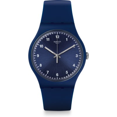 Swatch Originals Large (41mm) SUON116 Mono Blue Watch