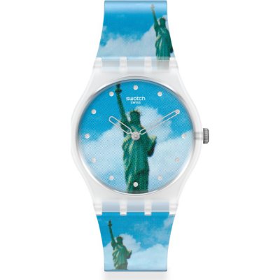 Swatch Originals Medium (34mm) GZ351 New York by Tanadori Yokoo Watch