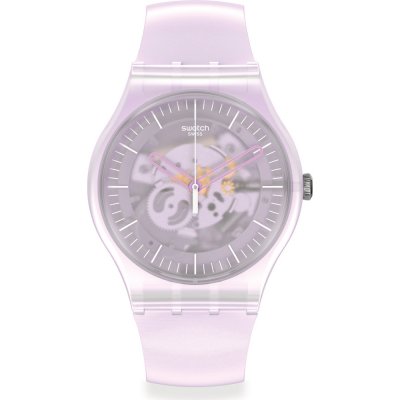 Swatch Originals Large (41mm) SUOK155 Pink Mist Watch