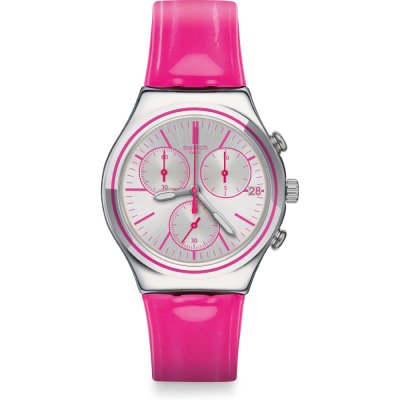 Swatch Irony Chrono YCS587 Proud To Be Pink Watch