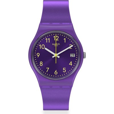 Swatch Originals Medium (34mm) GV402 Purplazing Watch