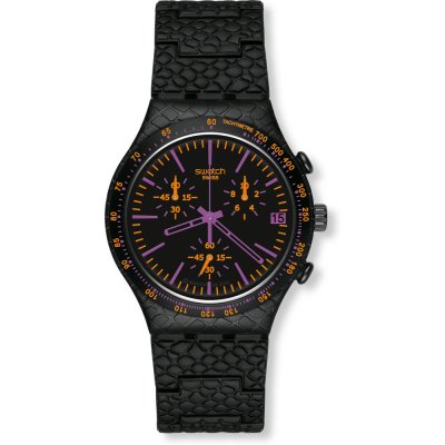 Swatch Irony Chrono YCB4015AG Reptil Violet Watch