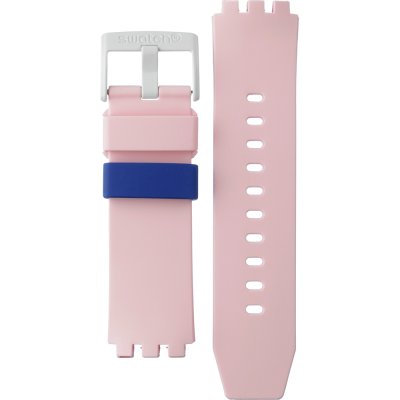 Swatch Plastic Bio - Big Bold ASB03M105 SB03M105 Diversipink Strap