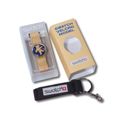 Swatch Packaging Specials GJ112PACK Scratch Keyhanger (Bestione) Watch