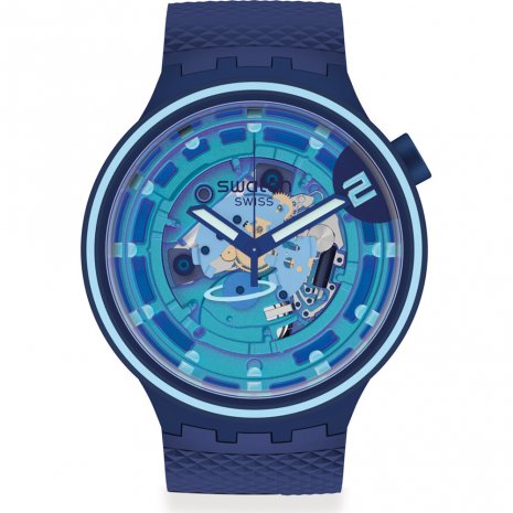 Swatch SB01G101 watch - Fresh Squeeze