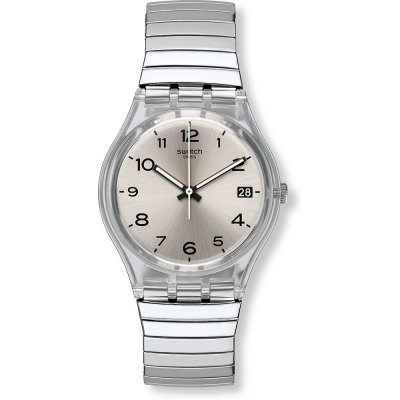 Swatch Originals Medium (34mm) GM416A Silverall Watch