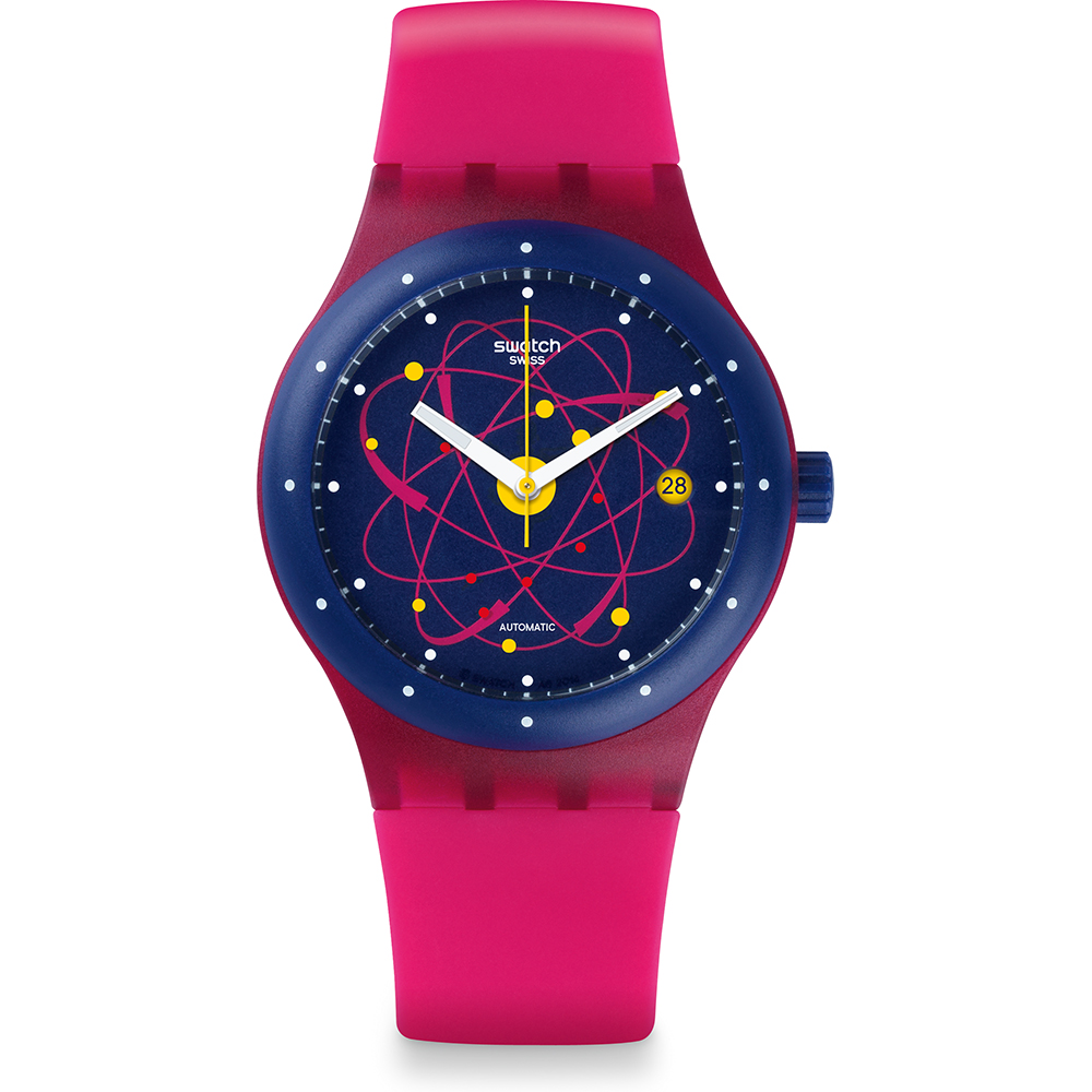 Swatch SUTR401 watch - Sistem Pink