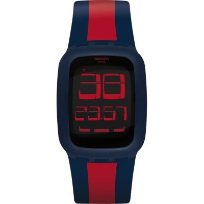 Swatch Touch SURN101D Touch Dark blue & red Watch