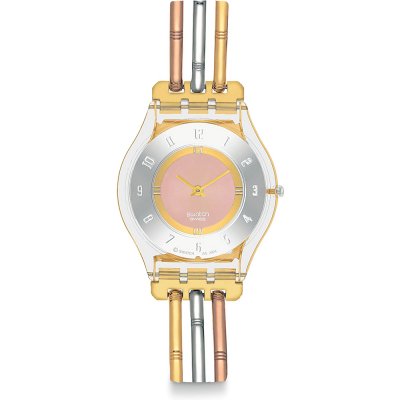 Swatch Skin SFK240A Tri-Gold Large Watch