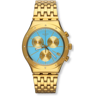 Swatch Watch Irony Chrono Turchesa YCG413G