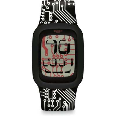 Swatch Touch SURB117 White Chip Watch