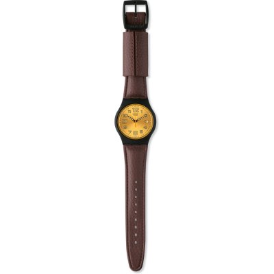 Swatch Jelly In Jelly SUJB400 Yellow Glas Watch