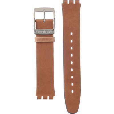 Swatch discount leather watch