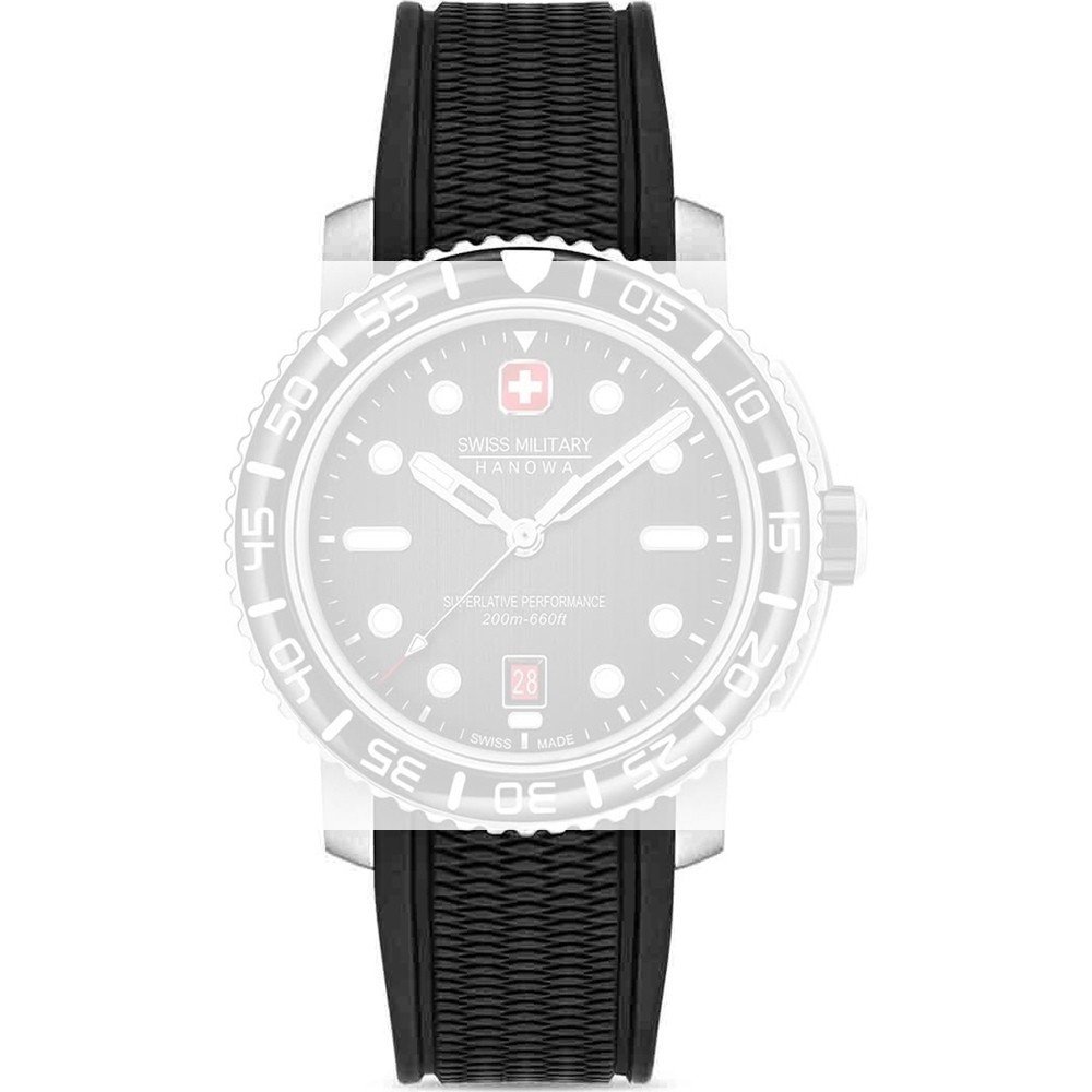 Swiss Military Hanowa ASMWGN0001701 Black Marlin Pasek