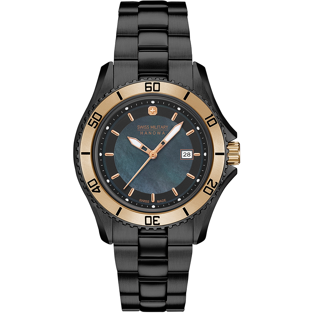Swiss Watch Aqua EAN: • Nautila 06-7296.7.13.007 • Hanowa Military Lady 7620958001459