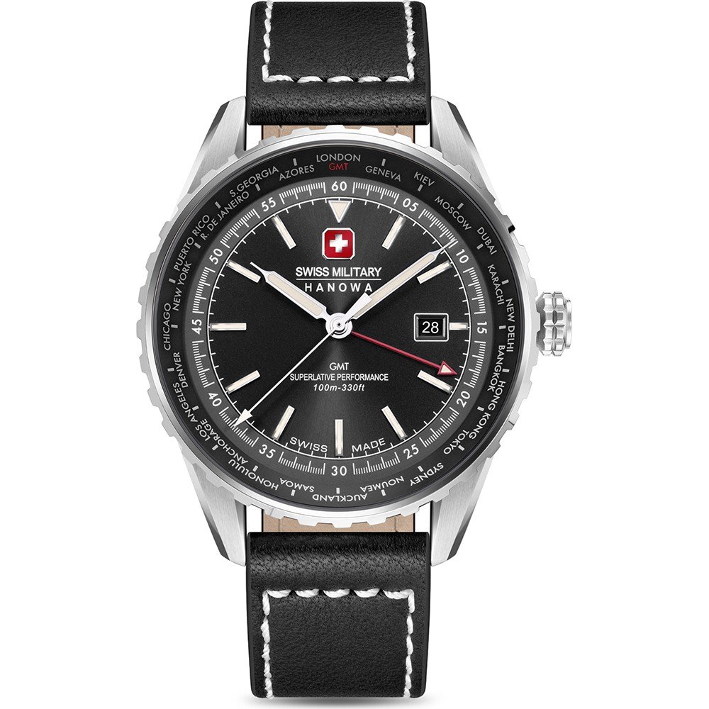 Swiss Military Hanowa Air SMWGB0003201 Afterburn GMT Watch