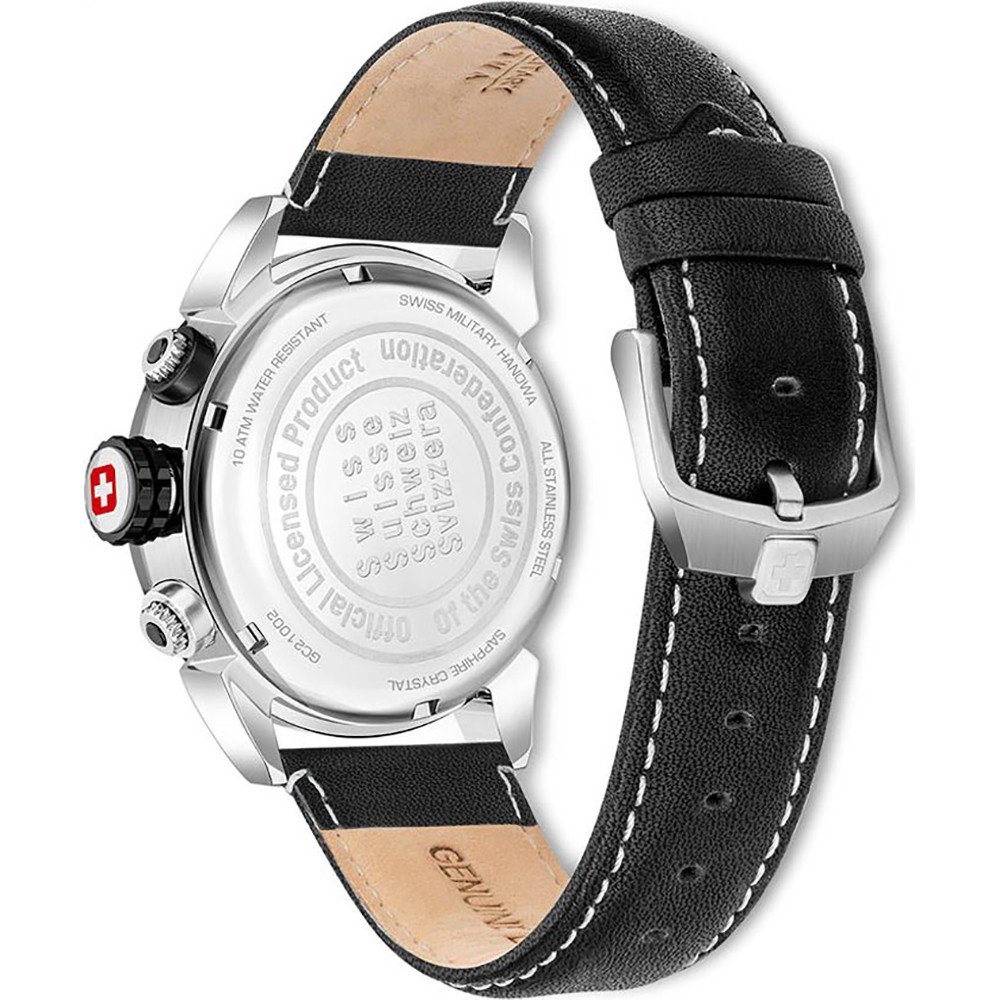 KHS Pilot's Platoon Black Tactical Watch, H3, Chronograph - Buy Online -  21806381