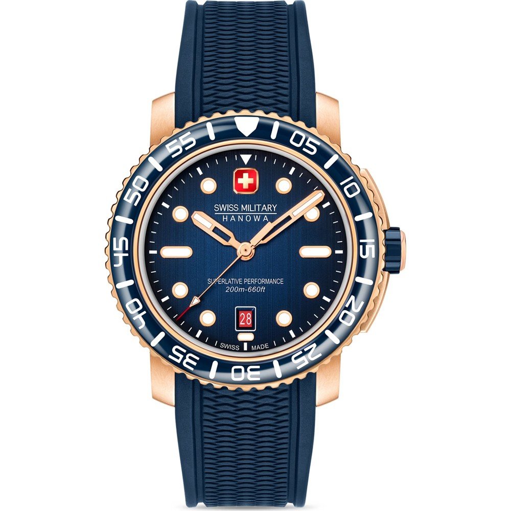 Swiss Military Hanowa SMWGN0001720 Black Marlin Zegarek