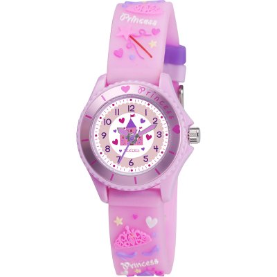 Tikkers kids TK0036 Princess castle Watch