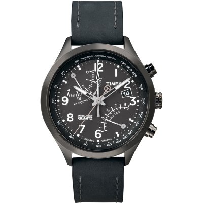 Timex IQ T2N930 IQ Fly-Back Watch