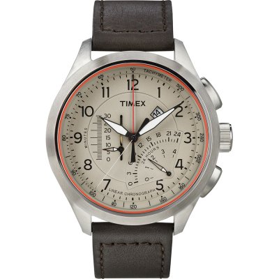 Timex Watch Chrono IQ Linear Chronograph T2P275