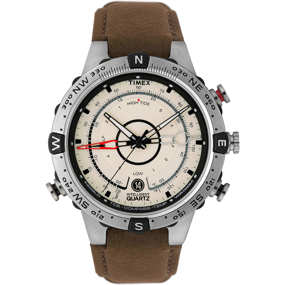 Timex T2N721 watch - IQ Tide Temp Compass