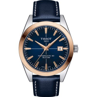 Tissot T9274074604100 Gentleman Gold Watch