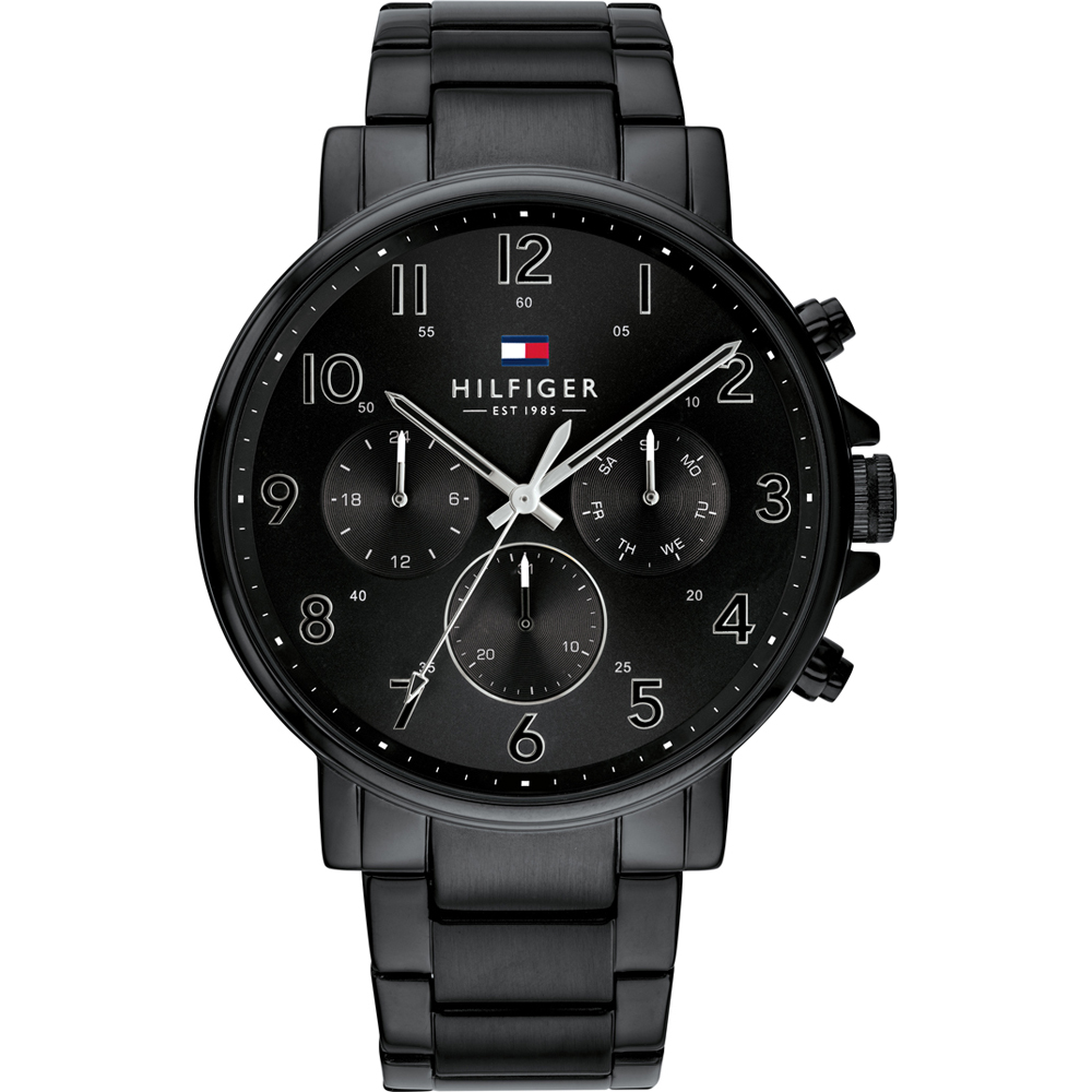 tommy watch black