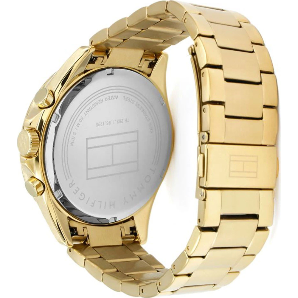 tommy hilfiger luke watch silver