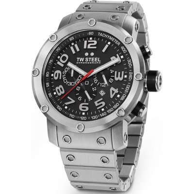 TW Steel Watch Chrono Grandeur Tech TW126