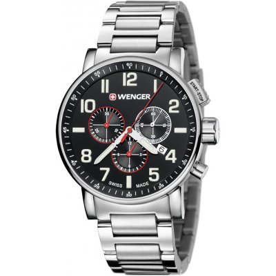 Wenger 01.0343.105 Attitude Chrono Watch