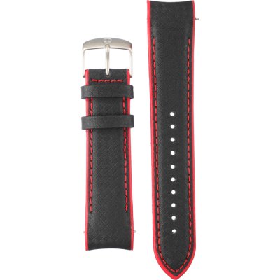 Wenger Straps 07.2922.003 Roadster Black Night Strap